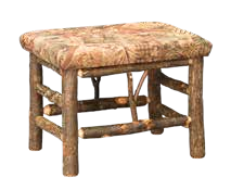 Bench with Fabric