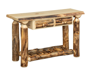 Colorado Aspen 2 Drawer Sofa Table