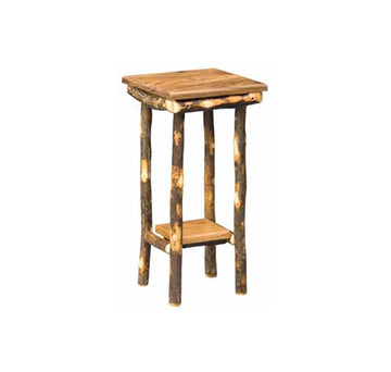 End Table with Solid Top & Shelf