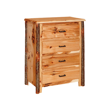 4 Drawer Chest Wavy Edge