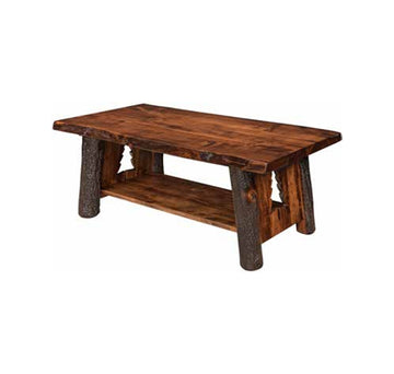 Lone Spruce Live Edge Coffee Table