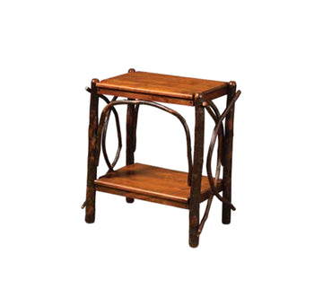End Table Solid Shelves