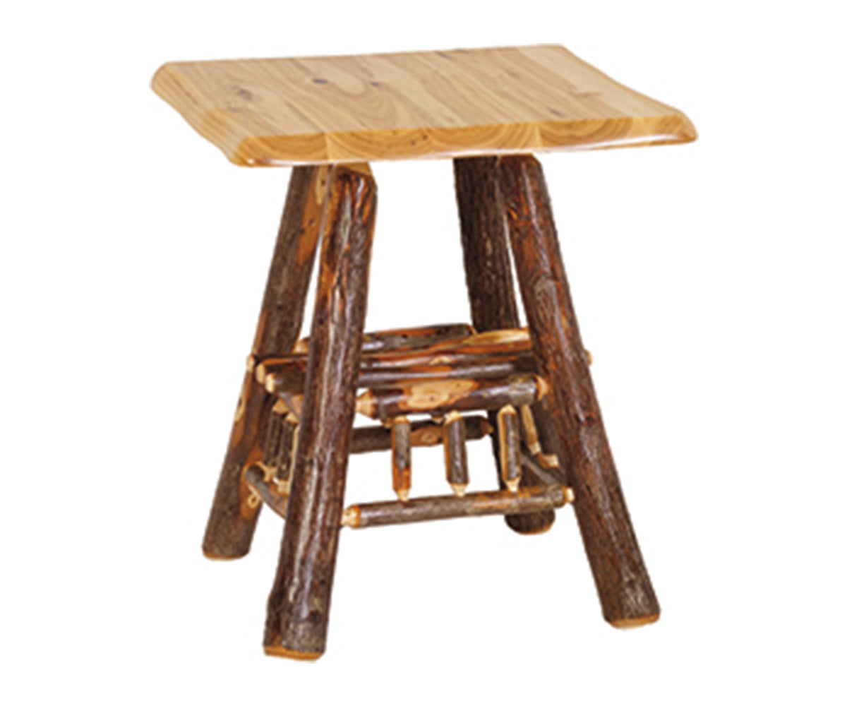Truffle Wavy End Table