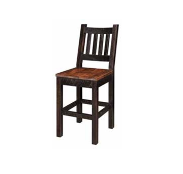 24” R/C Maplewood Bar Stool with Back