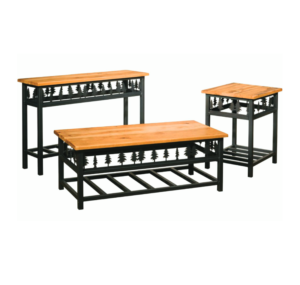 Ironwood Live Edge Table