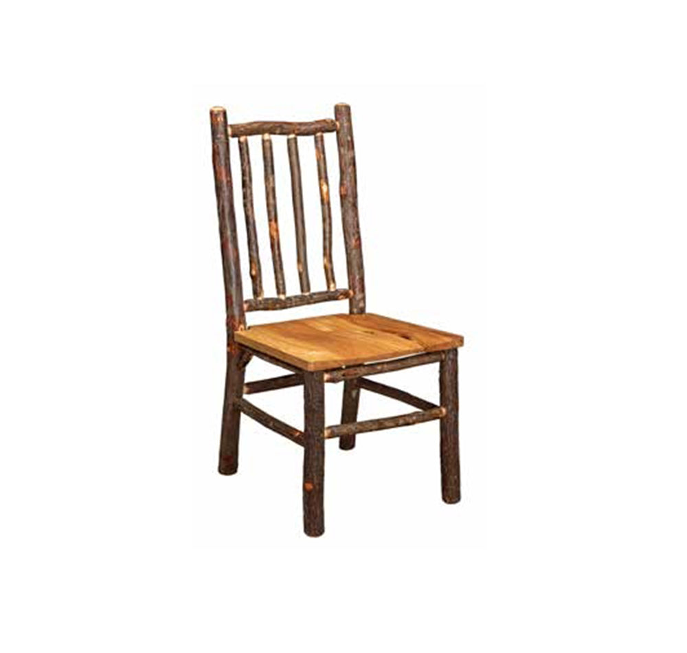Diner Chair Spindle Back, Solid Seat