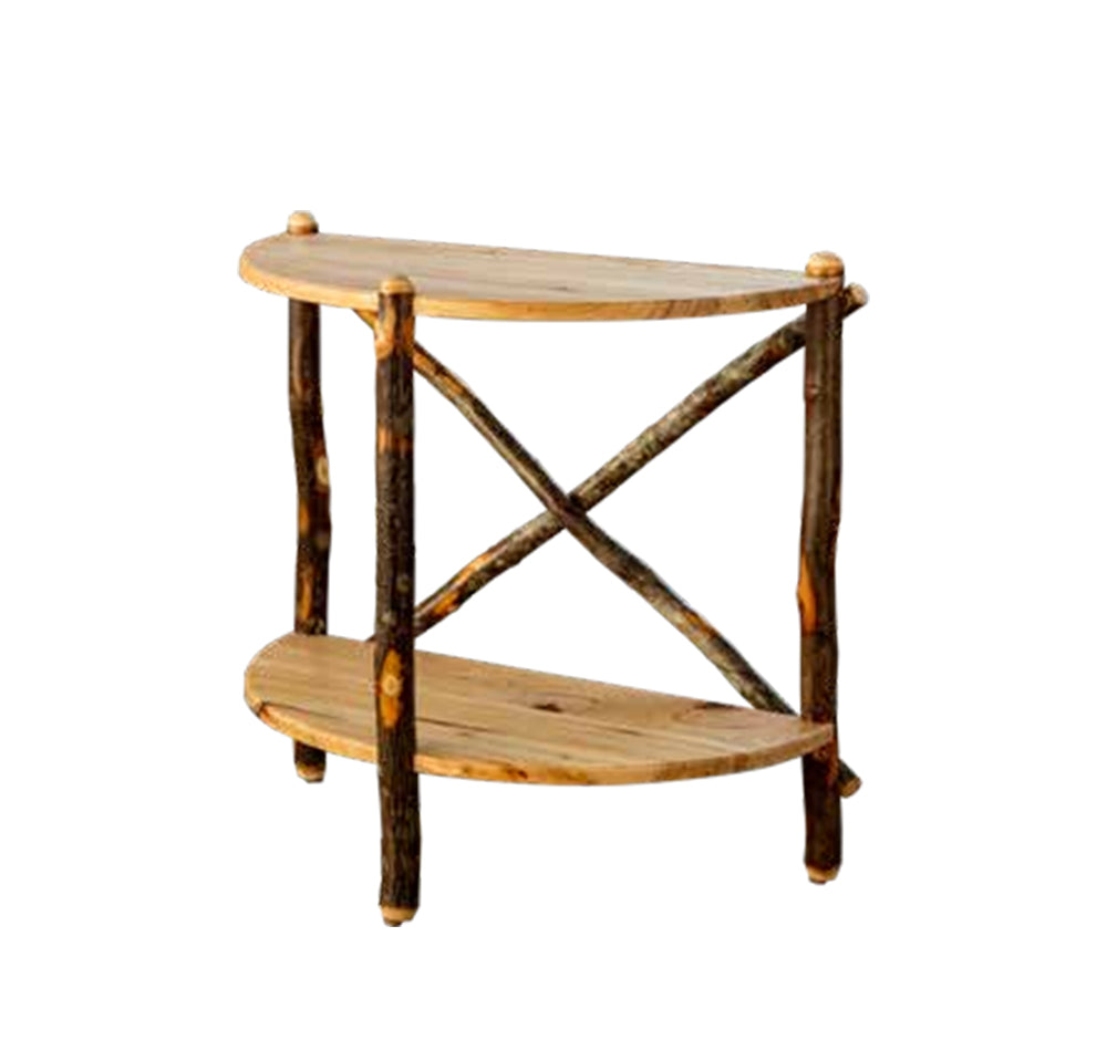 Half Round End Table