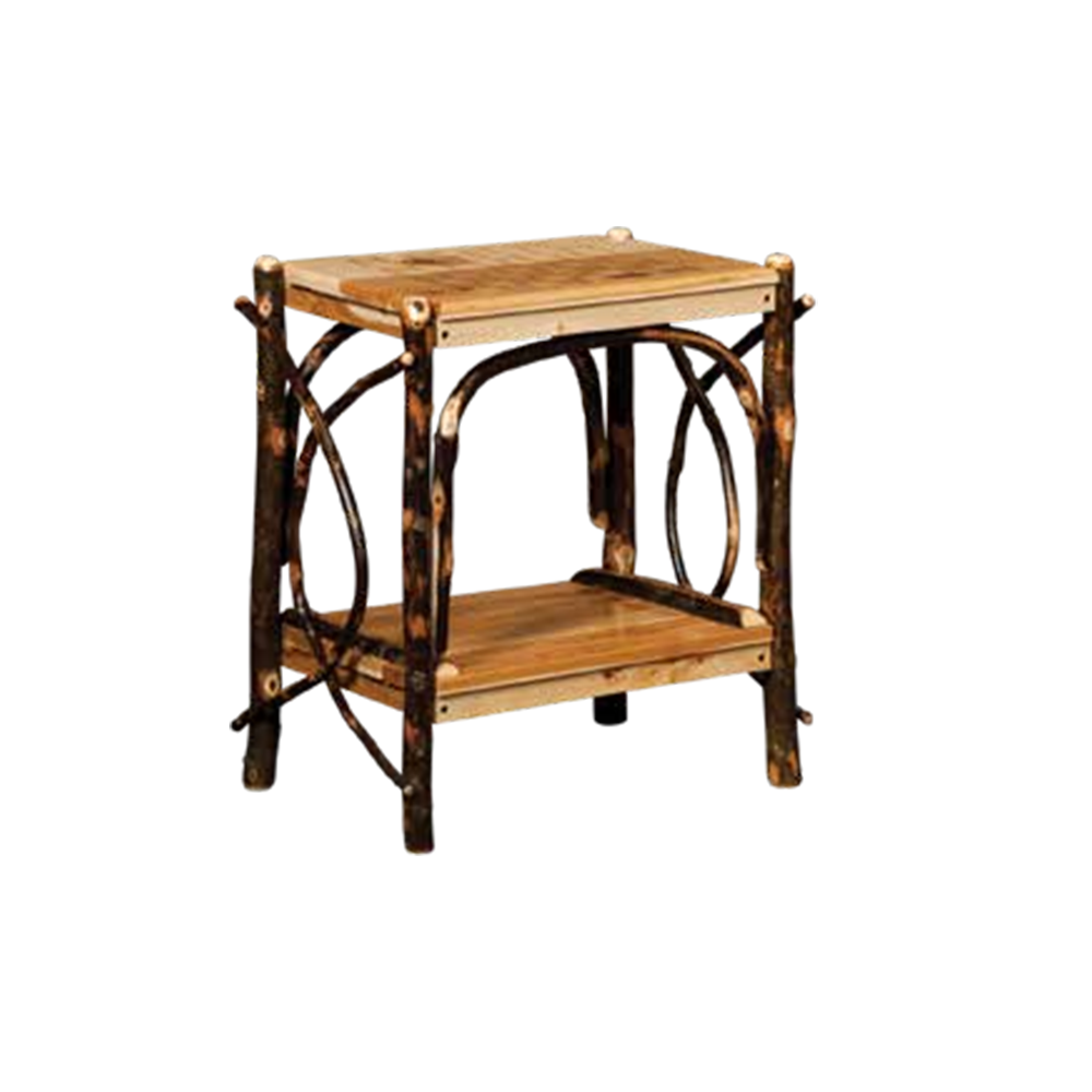Checkerboard End Table