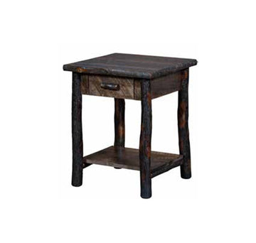 Settler’s End Table with Drawer